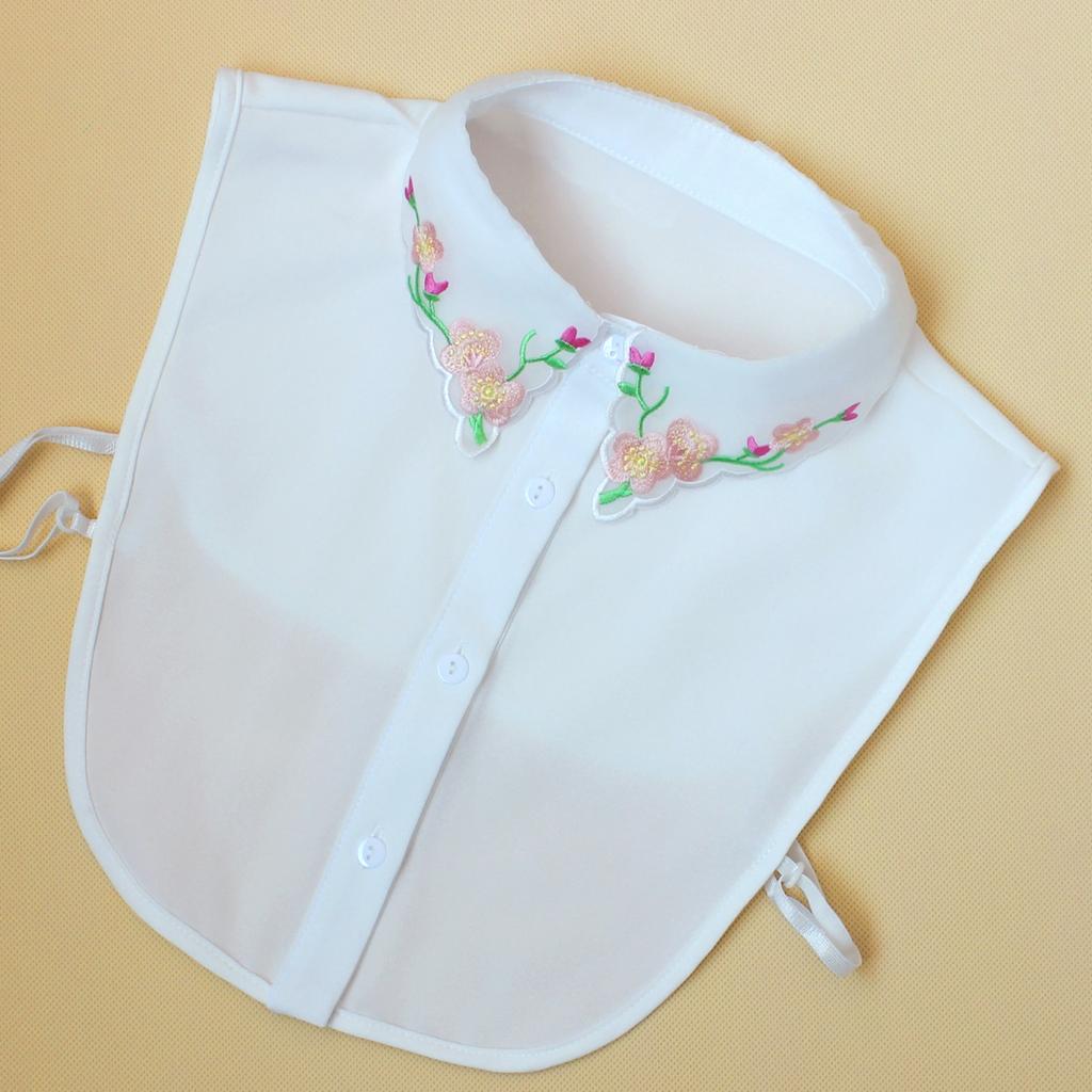 1 embroidered fake collar, children's accessory collar, shirt, versatile for women, spring and summer, sweater, hoodie, fake col