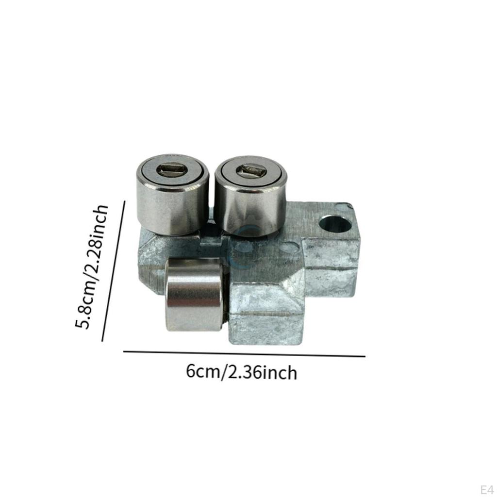 Ansamblu Rulment Ghidaj Pânză Față Ferăstrău cu Bandă, Kit Role de Ghidare Șină
