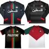 Palestino 2024-2025 Home Away Soccer Jersey Mens Short Sleeve Football Kit Cotton Blend Performance Sportswear