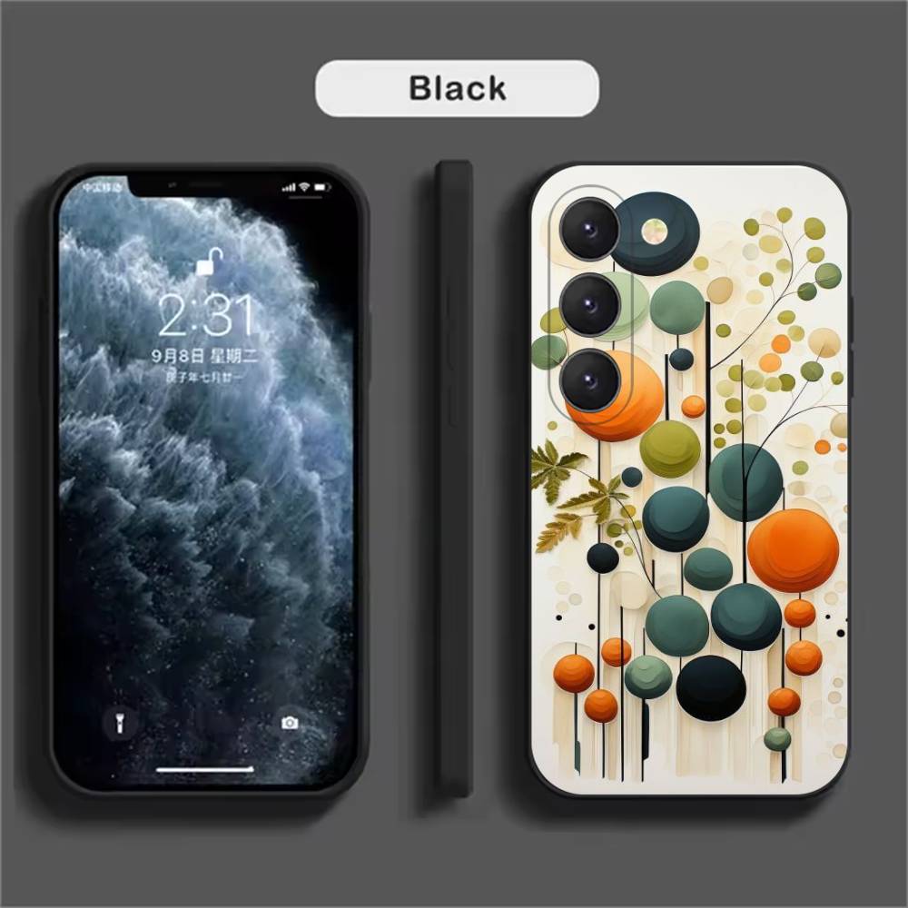 Geometric Bauhaus Phone Case For Samsung Galaxy A52 A42 A32 A22 A12 A02S A72 A73 A51 A41 A31 A21S A71 A40 A30S A20S