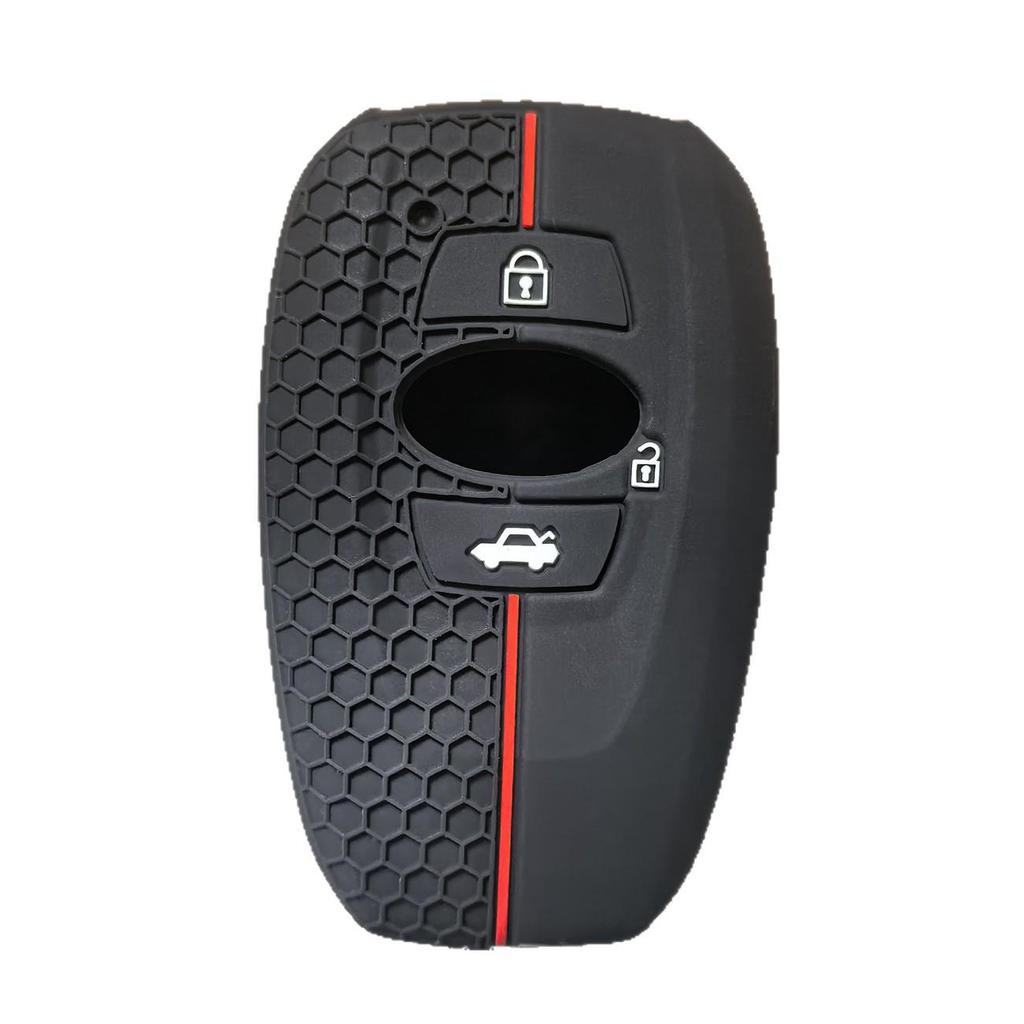 Silicone Honeycomb Key Cover for Subaru: Forester, XV, Outback, BRZ, Legacy, WRX