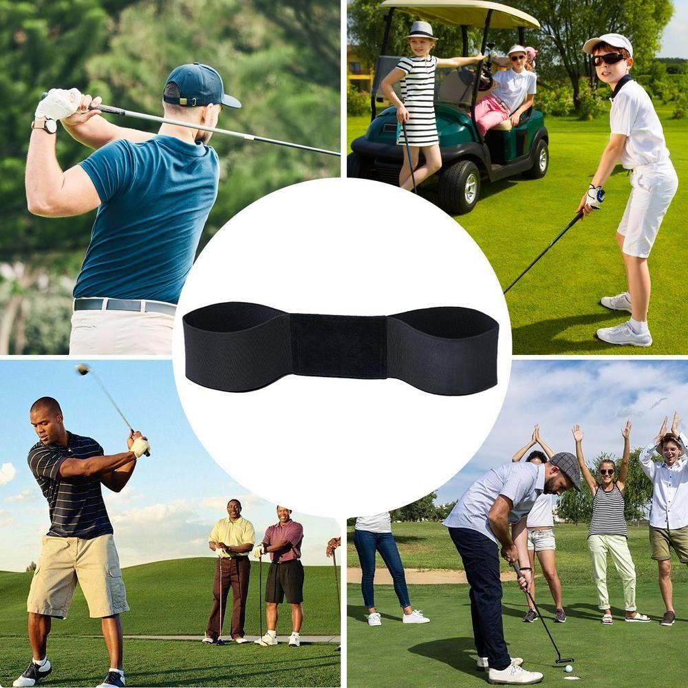 Breathable Golf Swing Trainer Aid Elastic Golf Swing Trainer Arm Band  for Men Women Beginners