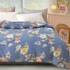 Luxury Floral Patterns Comforter Cover 1Pc Quilt Cover Skin-friendly Breathable Soft Duvet Cover with Zipper Queen Size Bedding