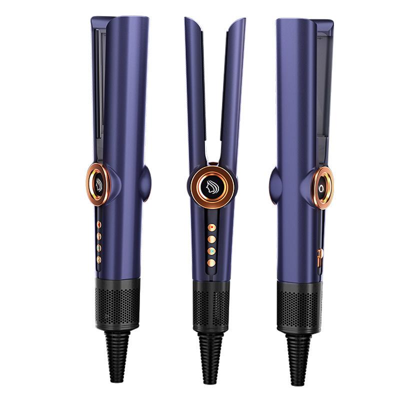 

Wet Dry Dual-purpose Constant Temperature High-speed High-power Straightener Hair Dryer British синий