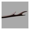 FRCOLOR Ebony Wood Hairpin, 7-inch Single-Prong Kanzashi Hair Stick, Japanese Style Hair Accessory for Formal Occasions, Weddings, and Daily Wear,