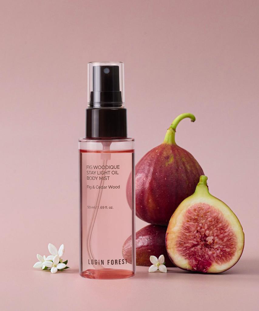 Fig Woodyque Stay Light Oil Body Mist 50ml