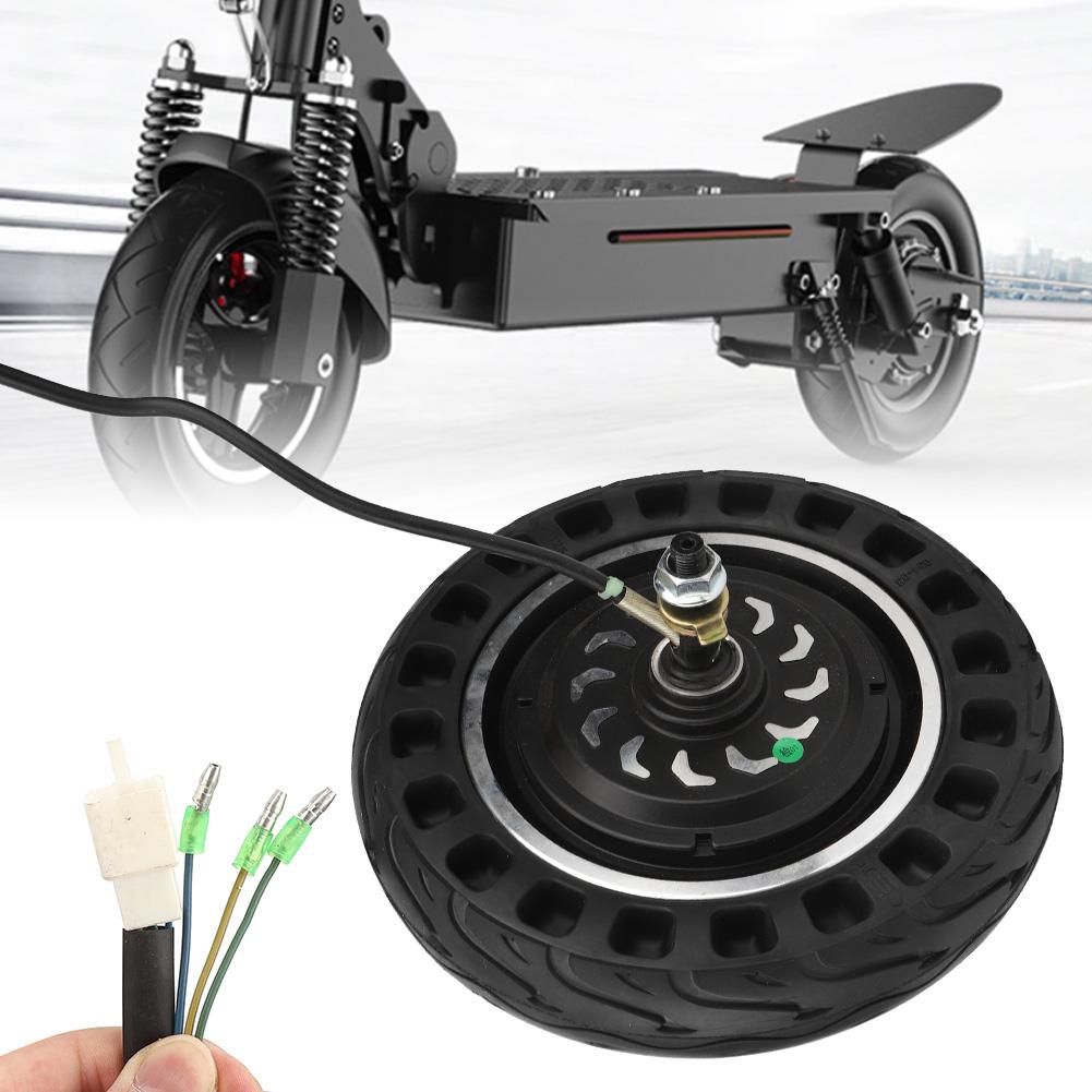 36V 350W 10palcový elektrický skútr Plné jádro Pokročilá gumová pneumatika s nábojem kola z hliníkové slitiny Motor Modifikované díly Příslušenství