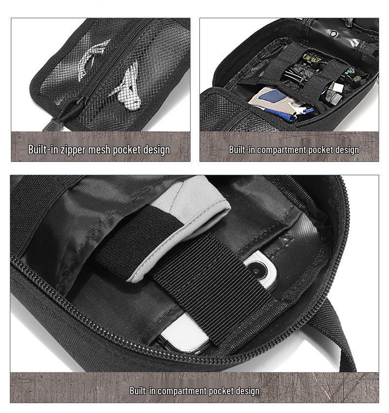 Camouflage Multi-Functional Tactical Medical Waist Pack for Camping, Mountaineering, and Outdoor Lifesaving