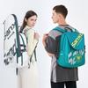 Badminton Tennis Backpack 3 Racquet Capacity Shoe Compartment Sports Bag Men Women