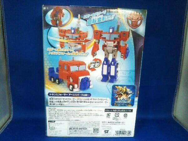 [USED] Figure / Takara Tomy / Spin Changer Optimus Prime & Robbie Transformers Earth Spark ESC-01