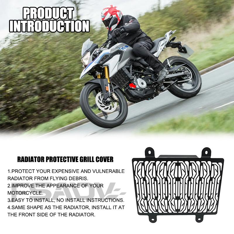 For BMW G310GS Radiator Protective Cover G310R G 310 GS R 2016-2023 2022 Motorcycle Accessories Grill Guard Grille Protector