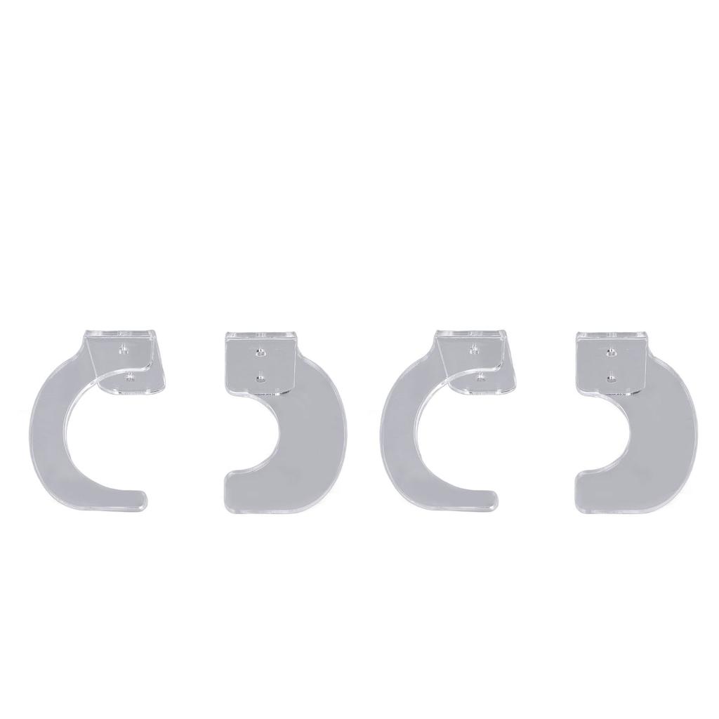 2Pack Wall Mount Sword Display Hanger Hanging Acrylic Holder Rack   for