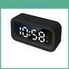 Modern Electronic Alarm Clock With Led Screen And Builtin Radio For Home Use