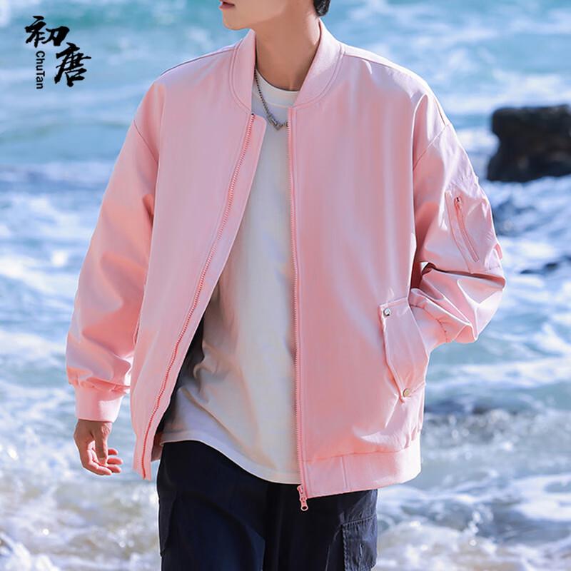 

Unisex Casual Stand Collar Baseball Jacket 3XL