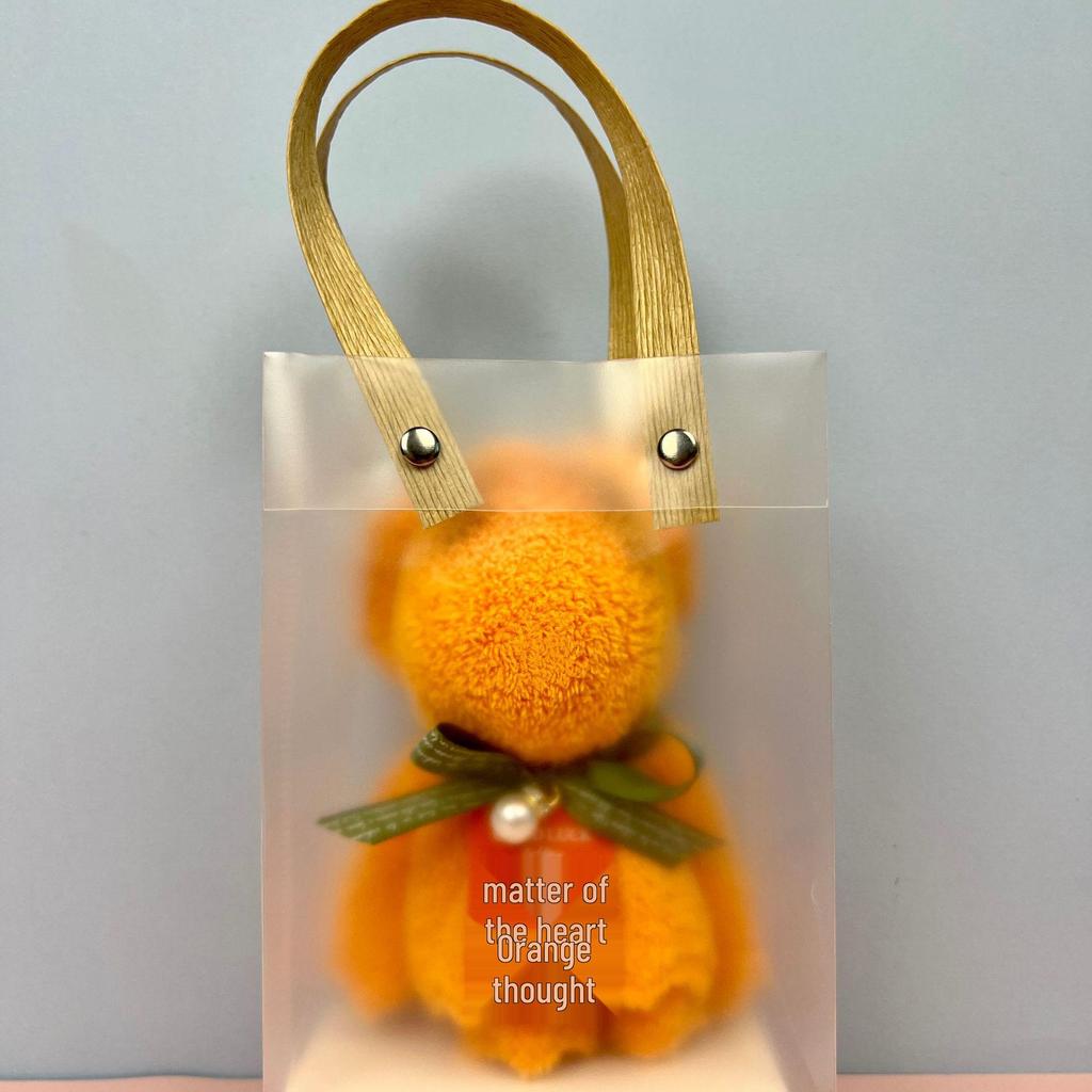 Boîte Cadeau Serviette Souvenir en Forme d'Ours – Parfait pour les Mariages, Célébrations, Événements et Inaugurations de Magasins.