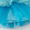 Girls' Star and Moon Mesh Tutu Skirt Set with Bow Hair Clips