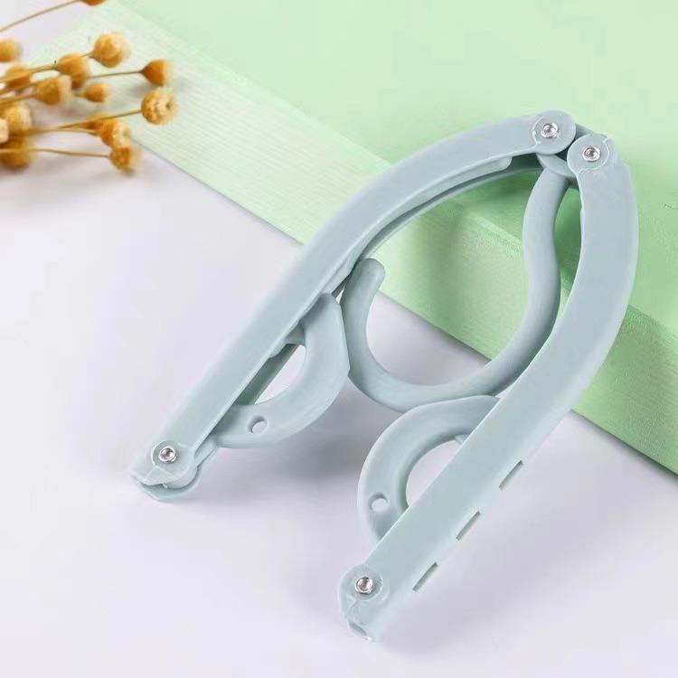 Foldable Clothes Hanger for Travel, Business, Dorms, and Home - Portable Drying Rack for Underwear and Socks