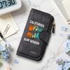 California Surf Style Long Wallet Fashion Casual Large Capacity Purse
