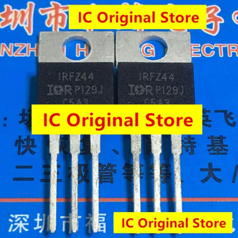 

10pcs IRFZ44 New Import Spot TO-220 60V 35A MOS Field Effect Tube Inverter Welding Effect Tube At The Airport