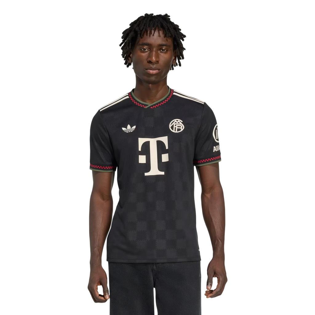 adidas Childrens/Kids Bayern Munich Checkerboard Football Shirt