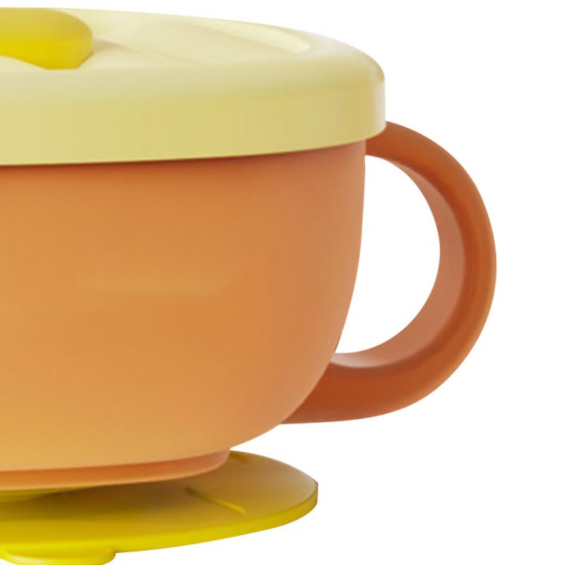 Toddler Suction Cup Bowls with Lids Prevent