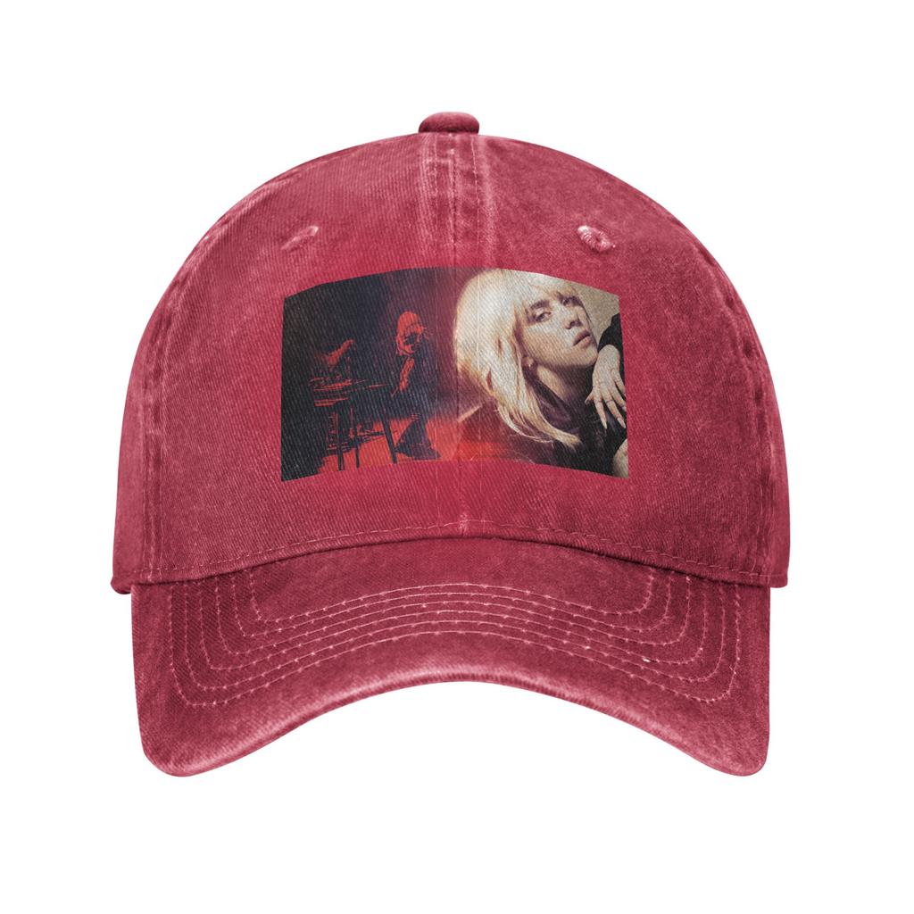 Billie Eilish Mosott Farmer Sapka Alkalmi Baseball Sapkák Állítható Kalap Nyári Uniszex Baseball Sapkák