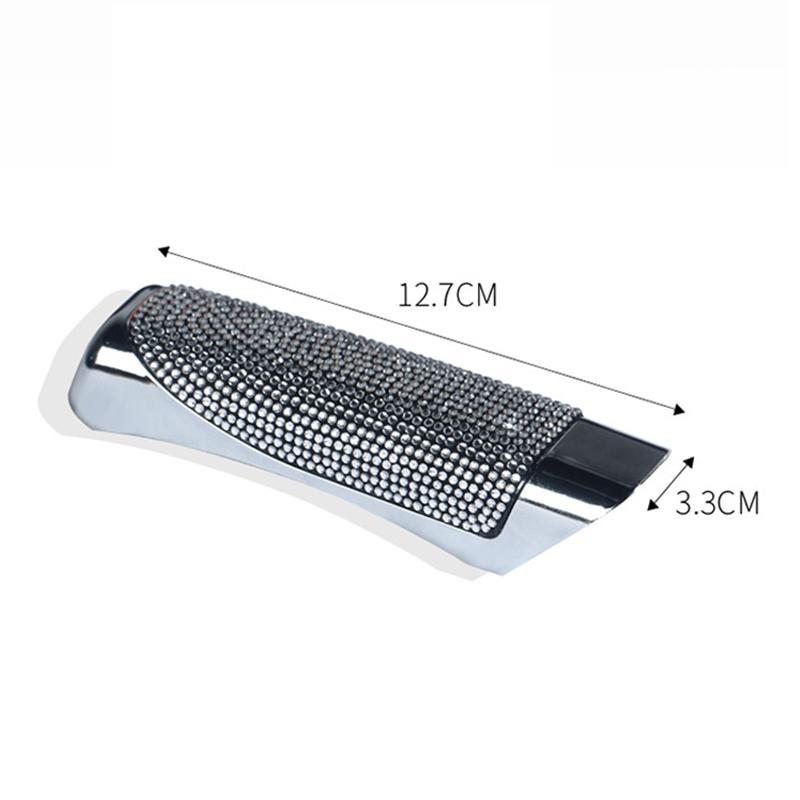 Universal Car Diamond Rhinestone Hand Brake ABS Cover Handbrake Sleeve Anti-Skid Auto Parking Brake Car Interior Accessories