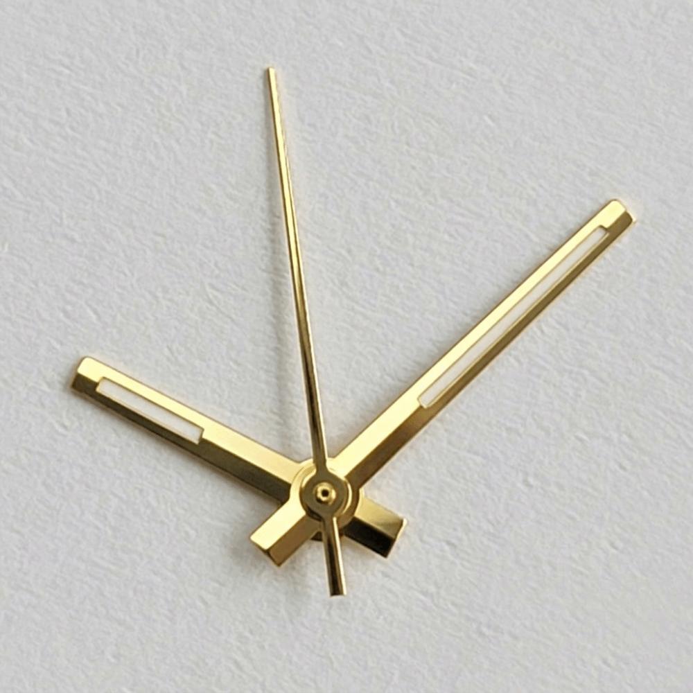 

Glow in Dark Self Luminous Watch Hands Logbook Needle for NH35/NH36/4R/7S Movement Horology золотой