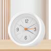 Electronic Alarm   Cute Clear Panel Analog Alarm Clock for Bedrooms Shelf Desk