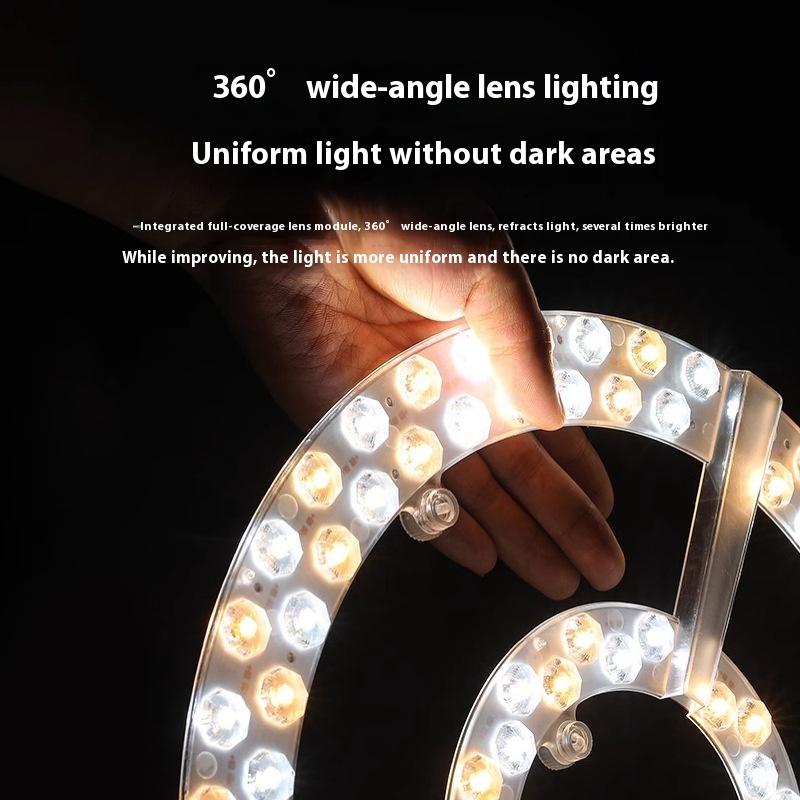 1 Set 12W 18W 24W 36W 48W 72W Led Panel Circle Ring Light Led Round Ceiling Lamp Decoration Ac220V Ceiling Lamp Light Source