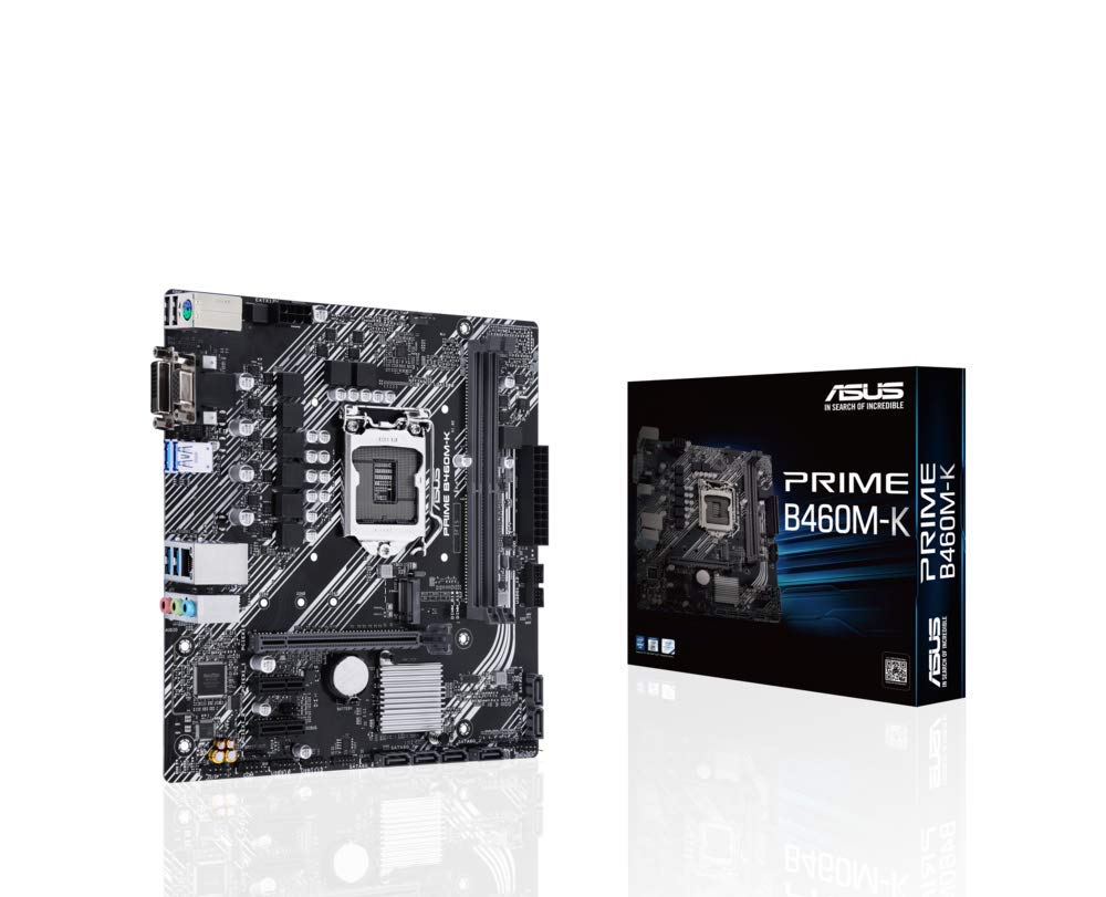 

ASUS PRIME B460M-K (Роз єм 1200/B460/DDR4/S-ATA 600/Micro ATX)