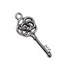 Key Charms Multi Color Alloy Locks Pendants For Romantic Themed Jewelry