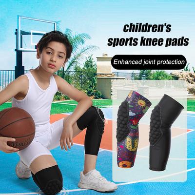 1Pcs Crashproof Knee Support Protective Honeycomb Sport Leg Knee Pads Gear Breathable  Knee Brace For Kids Child Sports Football