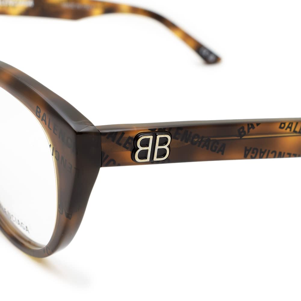 Balenciaga Eyeglasses Frame BB0131O 008 Women's Havana/Logo