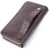Roomy Men's Wallet-clutch with Two Compartments KARYA Wallet 22823 Wallet Made of Genuine Leather Brown