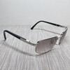 Used [Good Condition/with Case] Cartier Sunglasses Silver Side Logo