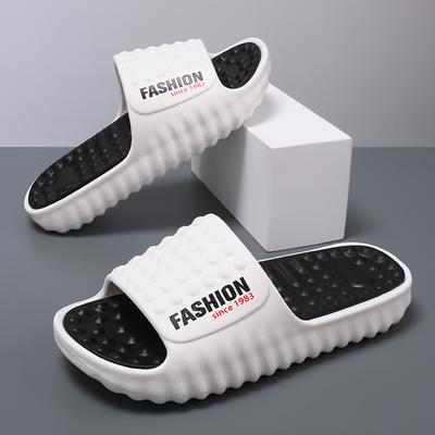 Men's Massage Sole Slides Casual Non-slip Indoor Outdoor Fashion Slippers