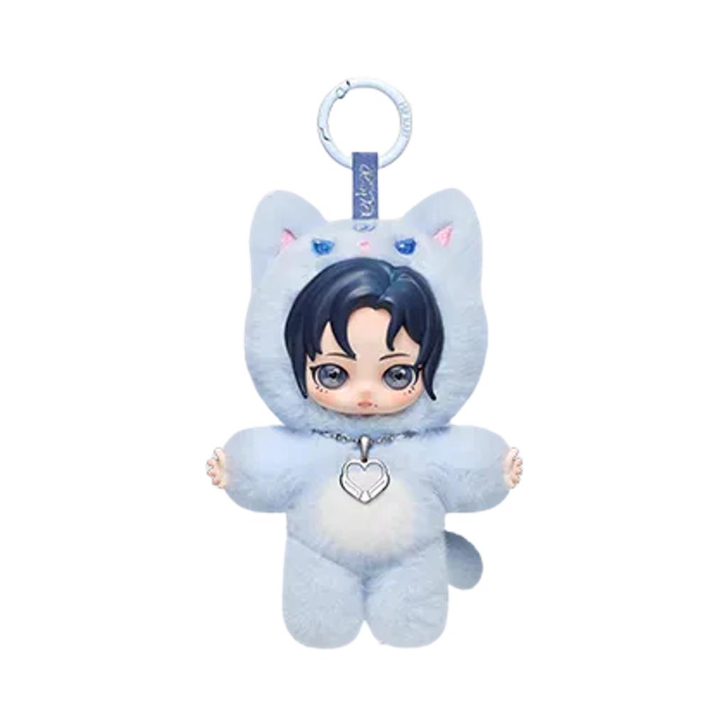 Pop Mart x Aespa Fluffy Club Series Bambola Peluche in Vinile Ciondolo Fluffy Karangi (Karina Ver.) (Caso Aperto)