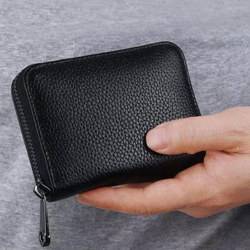 20 Kartensteckplätze Kartenhalter PU Business Bank Credit Bus ID Kartenhalter Abdeckung Münzfach Männer Frauen Geldbörsen Tasche Organizer
