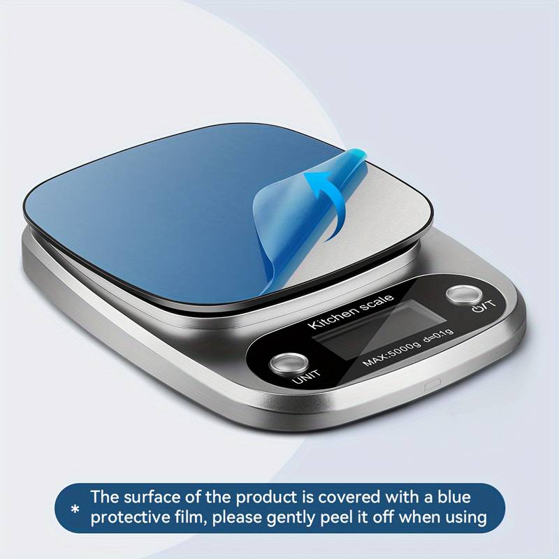 Hoge Precisie Keukenweegschaal 10kg Elektronische Sieraden Voedsel Bakweegschaal Multifunctioneel Meetinstrument Gramweegschaal Lcd-display