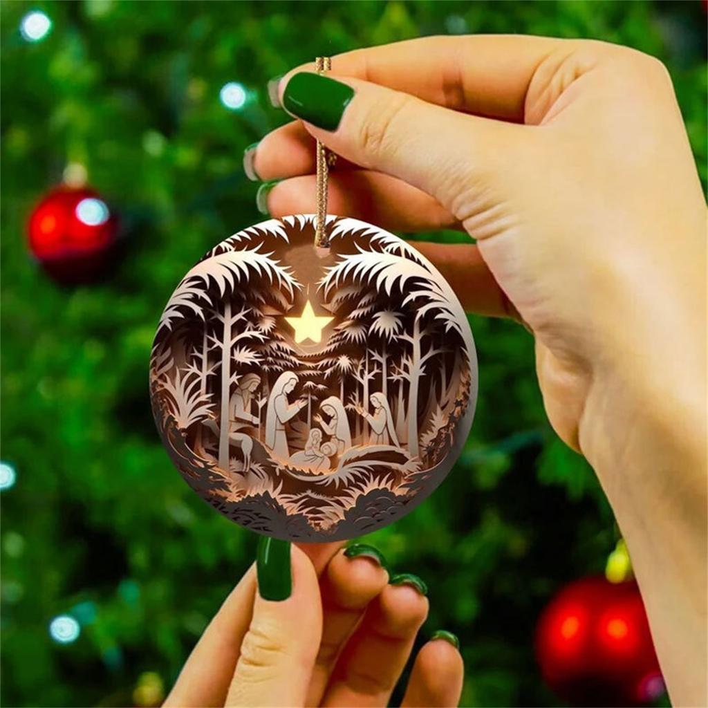 Christmas Tree Pendant Hanging Home Ornament Christmas Decoration