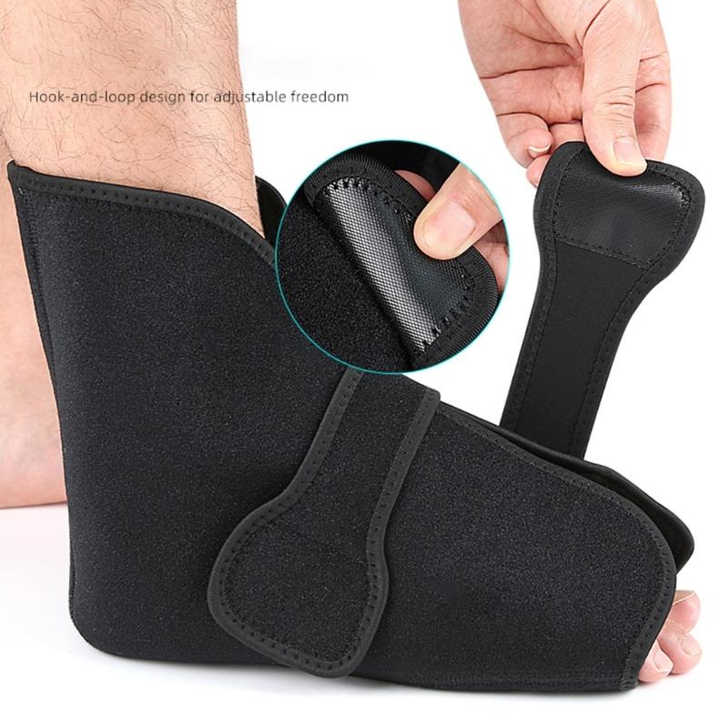 Comfortable Post Operative Ankle Sleeve Foot Splint Ergonomic Fit Breathable Fabric For Enhances Stability And Mobility