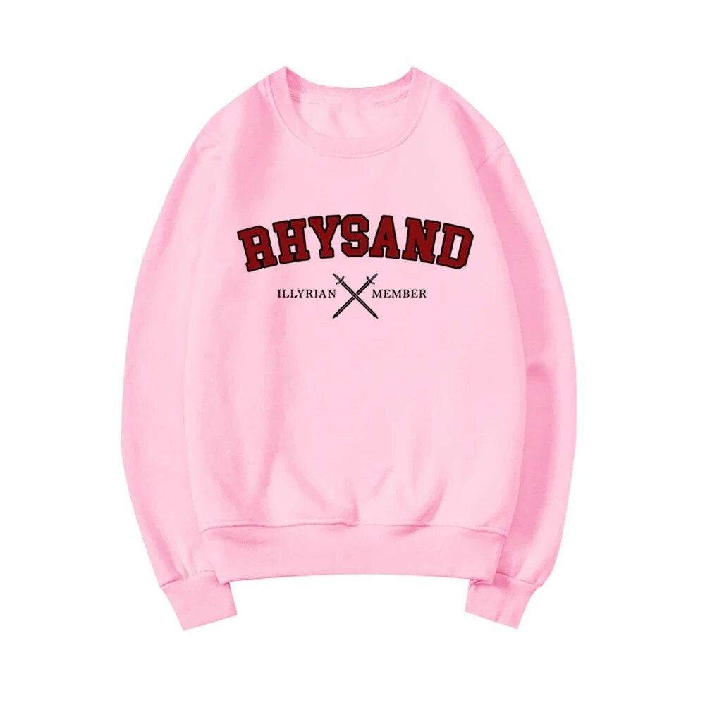 Mikina Rhysand ACOTAR Feyre a Rhysand Mikina Velaris Mikina SJM Illyrian Member Pullover Bookish Mikina Dámské oblečení