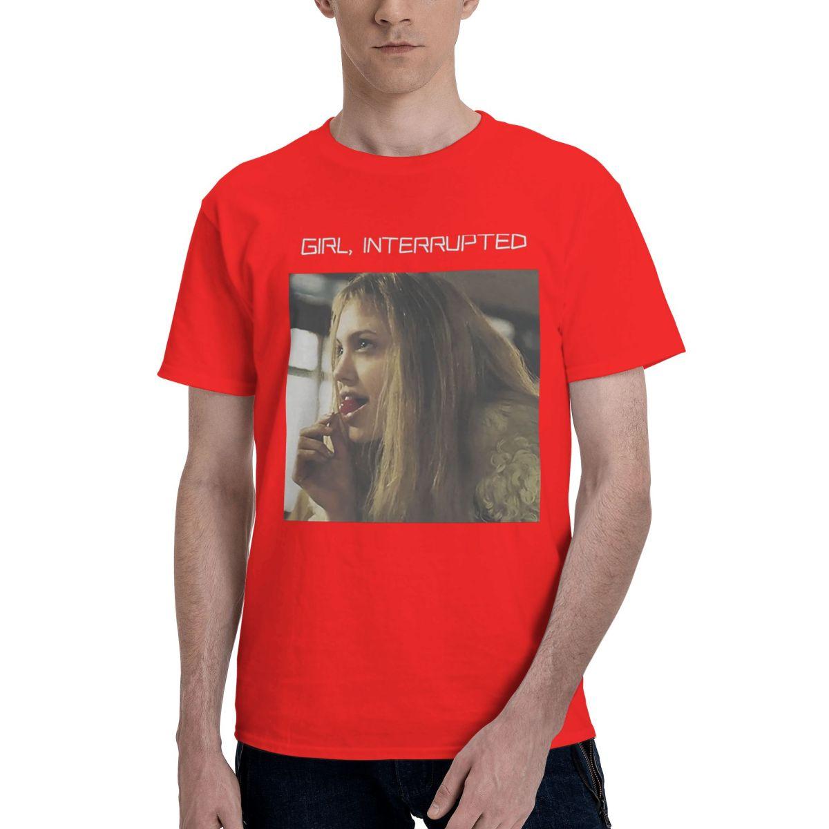 

Girl Interrupted Movie 100 Cotton Casual Breathable Confortable Anime Short Sleeve TShirt Funny Gift S