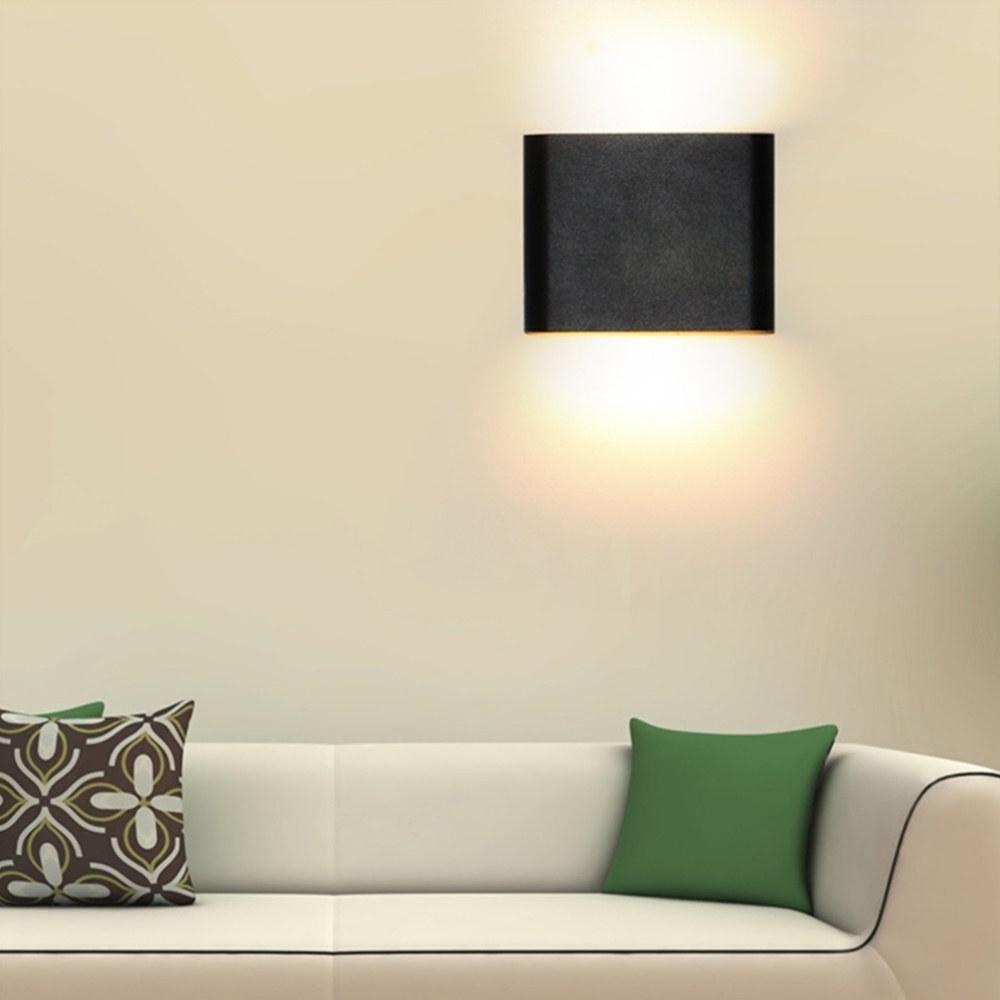 Outdoor Waterproof Minimalist Ultra-Thin Wall Light for Bedroom, Living Room, Corridor, Staircase, or Courtyard