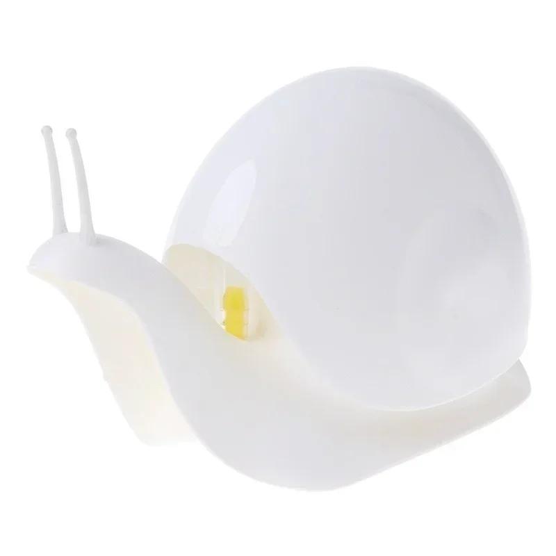 Dispenser de săpun lichid cu design creativ de melc, detergent facial, organizator, sticlă, șampon, gel de duș și loțiune, sticle de depozitare 120ml