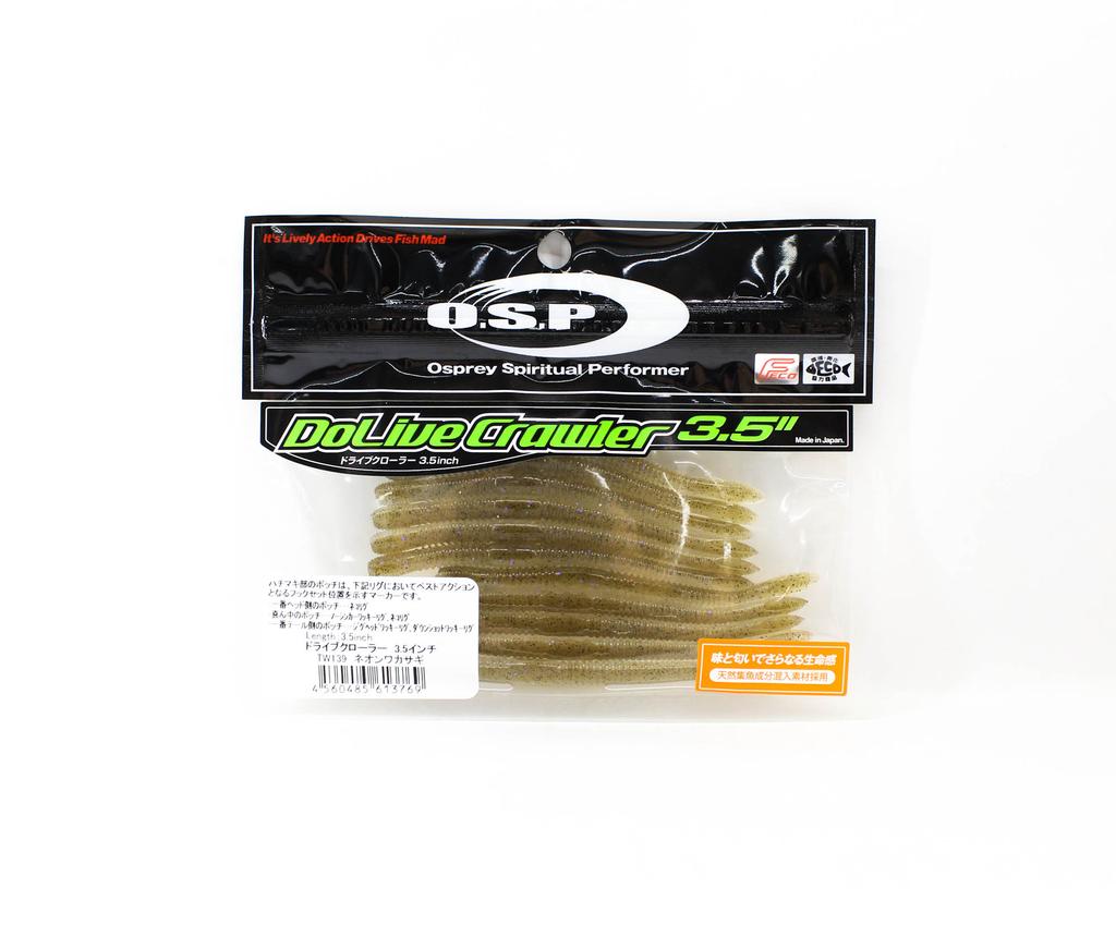 OSP Soft Lure Dolive Crawler 3.5 Inches TW-139 (3769)