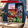 Manchester Diamond Painting Round Diamond Mosaic Rhinestones Diamond Embroidery Craft Kit Wall Decor Without Frame