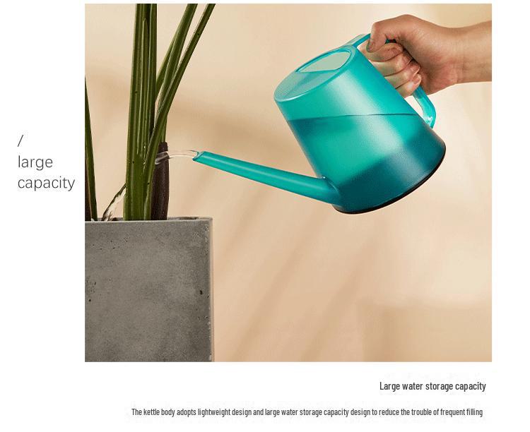 Fierbător pentru grădinărit, transparent, cu gură lungă de 1,8 l