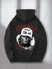 Men's Hoodie- Stay Wild Graphic Pullover Sweatshirt, Kangaroo Pocket Casual Street Style(Machine Washable), Weekend Outfit, Bold P